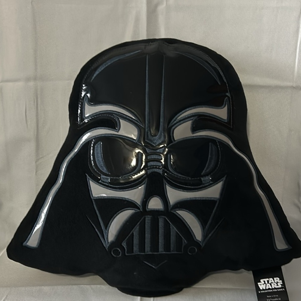 Star Wars Darth Vader Slippers and Pillow Set, Kids Size 11-12 - New W/out Tags - Picture 10 of 10